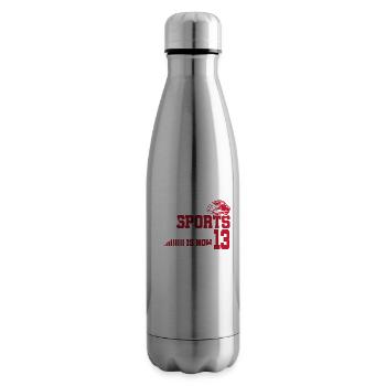 Cette légende du sport a maintenant 13 ans, match de crosse - Bouteille isotherme - argent clair - Droite