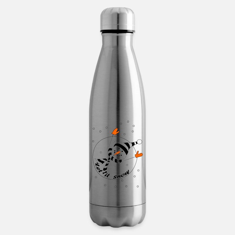 Let it snow - Isolierflasche - Lightsilver