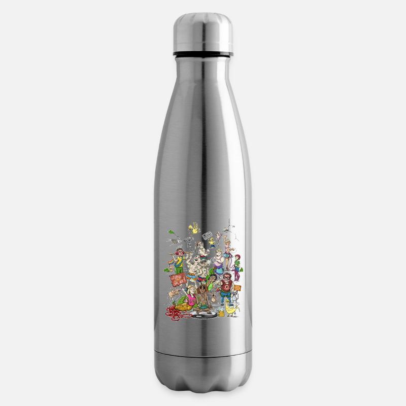 Diversité Klemmkleil Cover 2022 (Garantie du prix le plus bas) - Bouteille isotherme - argent clair
