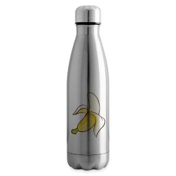 Banana - Insulated Water Bottle - silver - Right