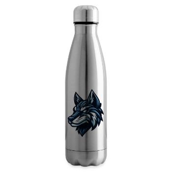 Slick Wolf - Insulated Water Bottle - silver - Right