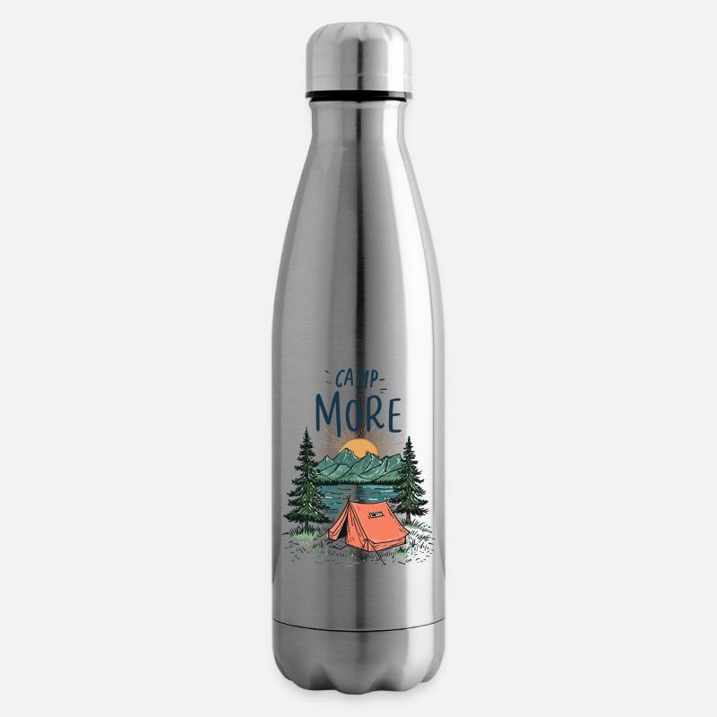 Camp Mehr - Isolierflasche - Lightsilver