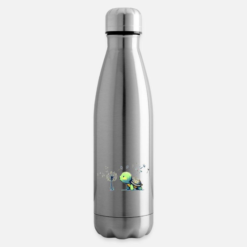 Schildkröte - Isolierflasche - Lightsilver