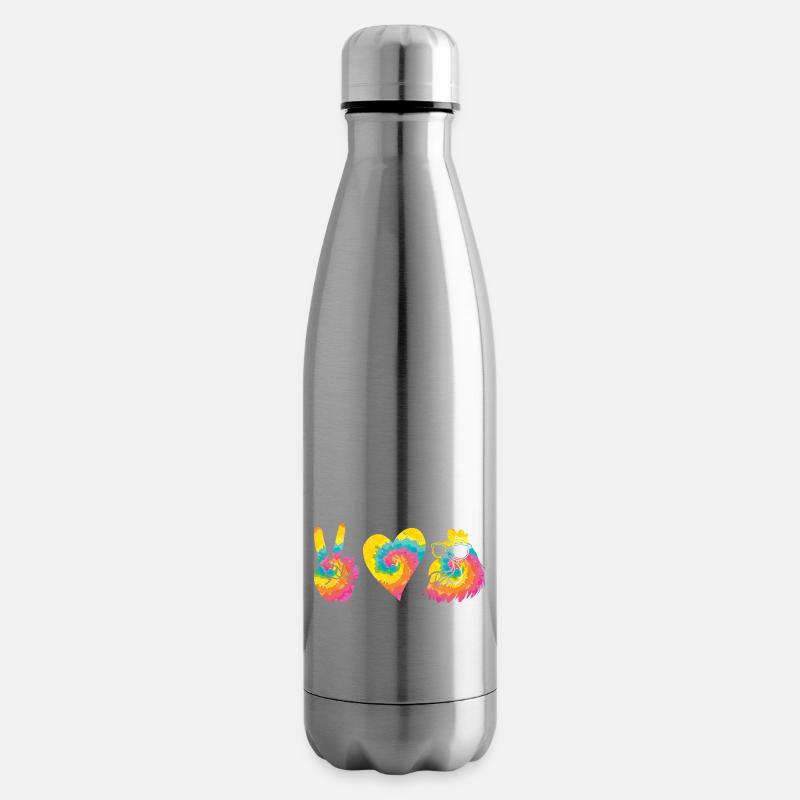 Hühner Henne - Isolierflasche - Lightsilver