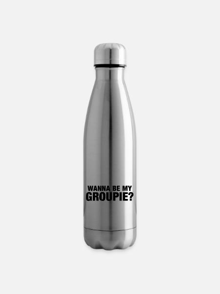 Wanna be my groupie? - Isolierflasche - Lightsilver