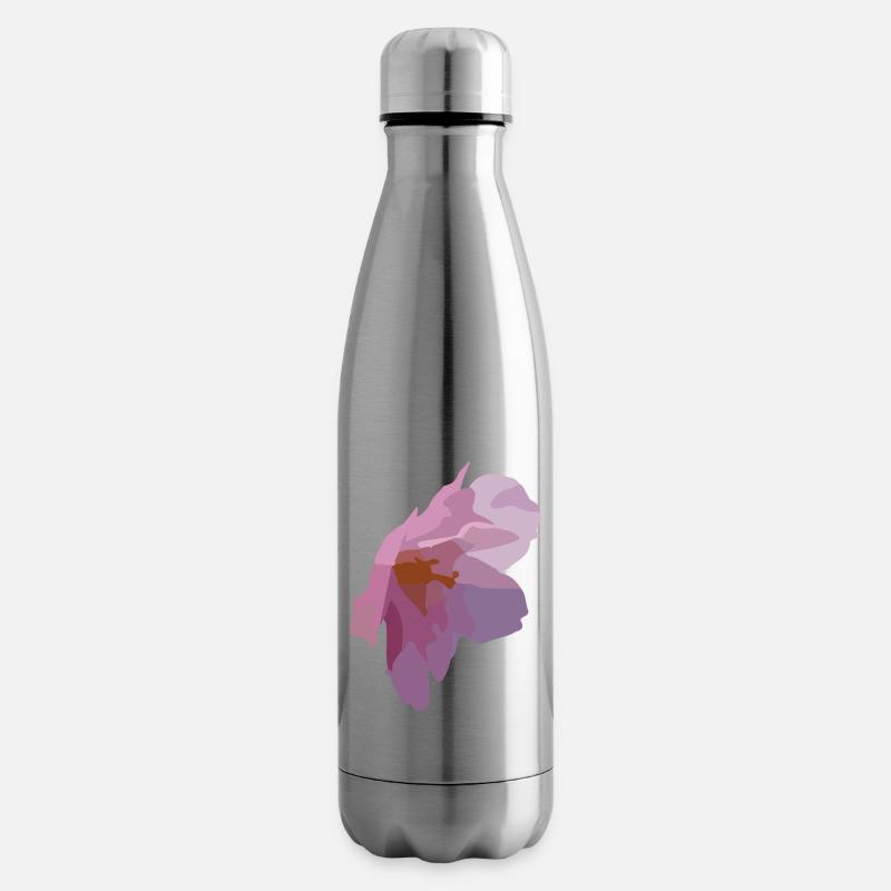 Blüten - Isolierflasche - Lightsilver