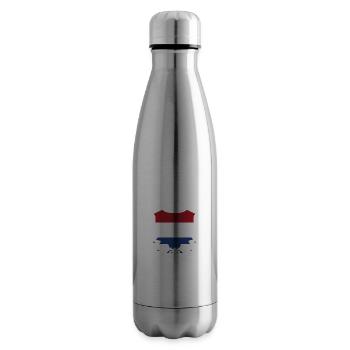 Nederland - Holland - Bouteille isotherme - argent clair - Droite