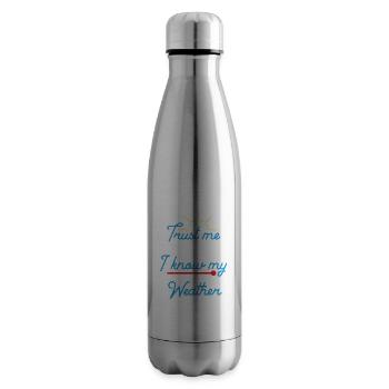 meteorology - Insulated Water Bottle - silver - Right