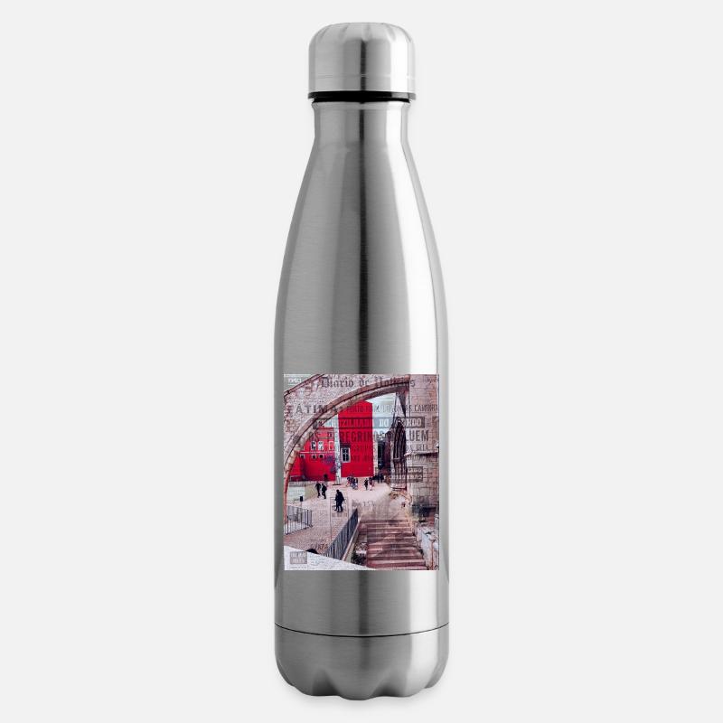 City Trips Lissabon - Isolierflasche - Lightsilver