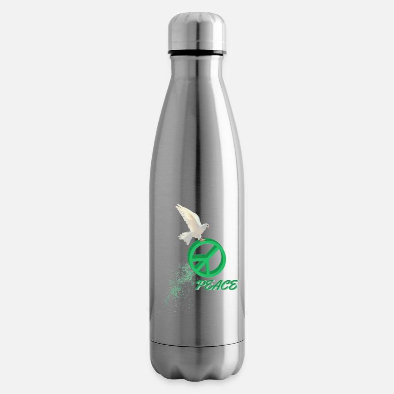 Frieden - Isolierflasche - Lightsilver