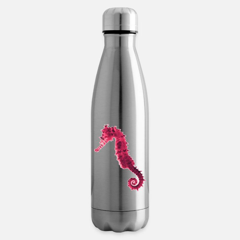 Hippocampe - Bouteille isotherme - argent clair
