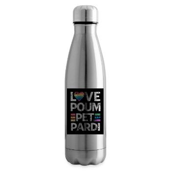 LOVE POUMPET OF COURSE - Insulated Water Bottle - silver - Right