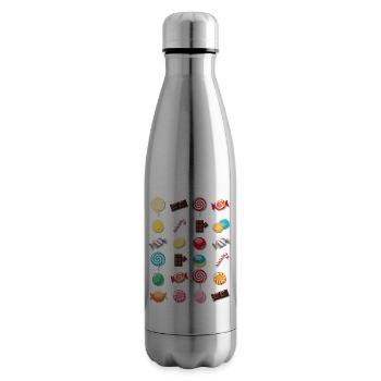 Bonbons und süße Leckereien - Isolierflasche - Lightsilver - Rechts