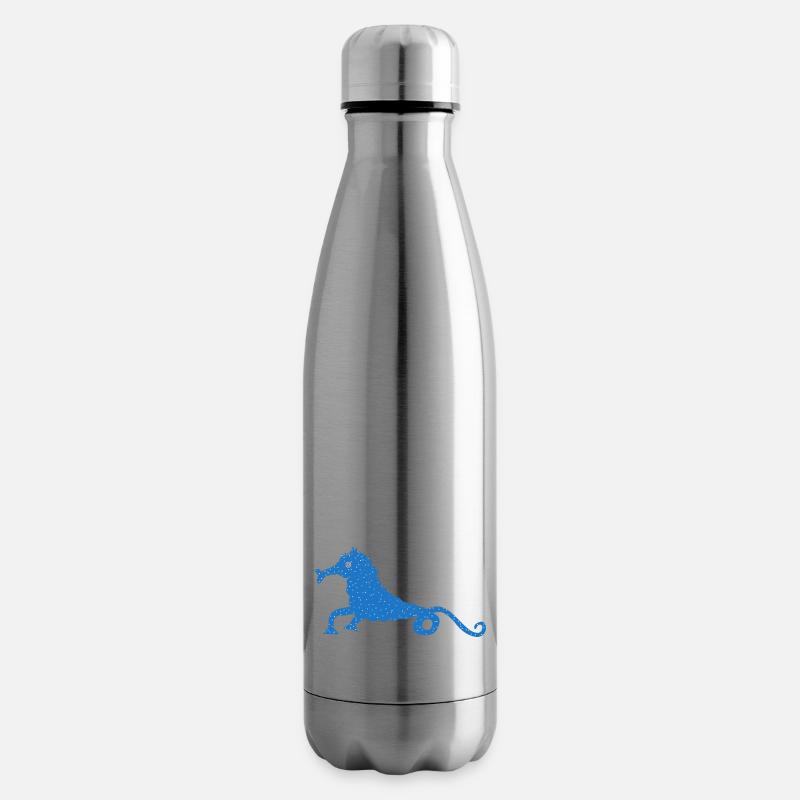 See-Pferdchen - Isolierflasche - Lightsilver