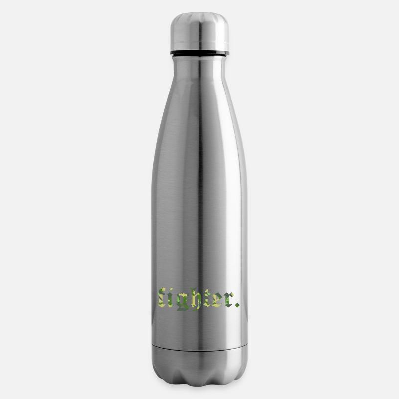 FischerS fighter. camuflage classic - Isolierflasche - Lightsilver