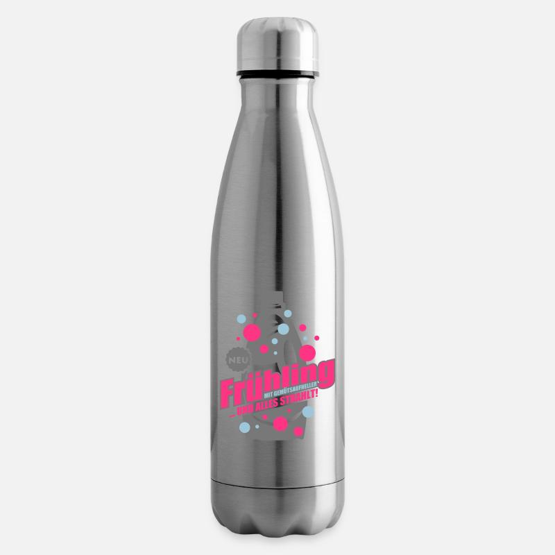 spring - Insulated Water Bottle - silver