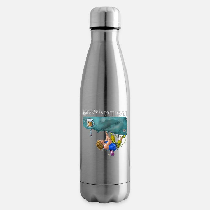Vraiment une bonne motivation - Bouteille isotherme - argent clair