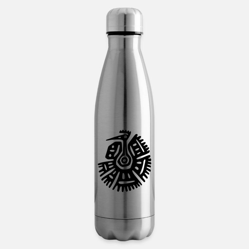 Geier art maya - Bouteille isotherme - argent clair