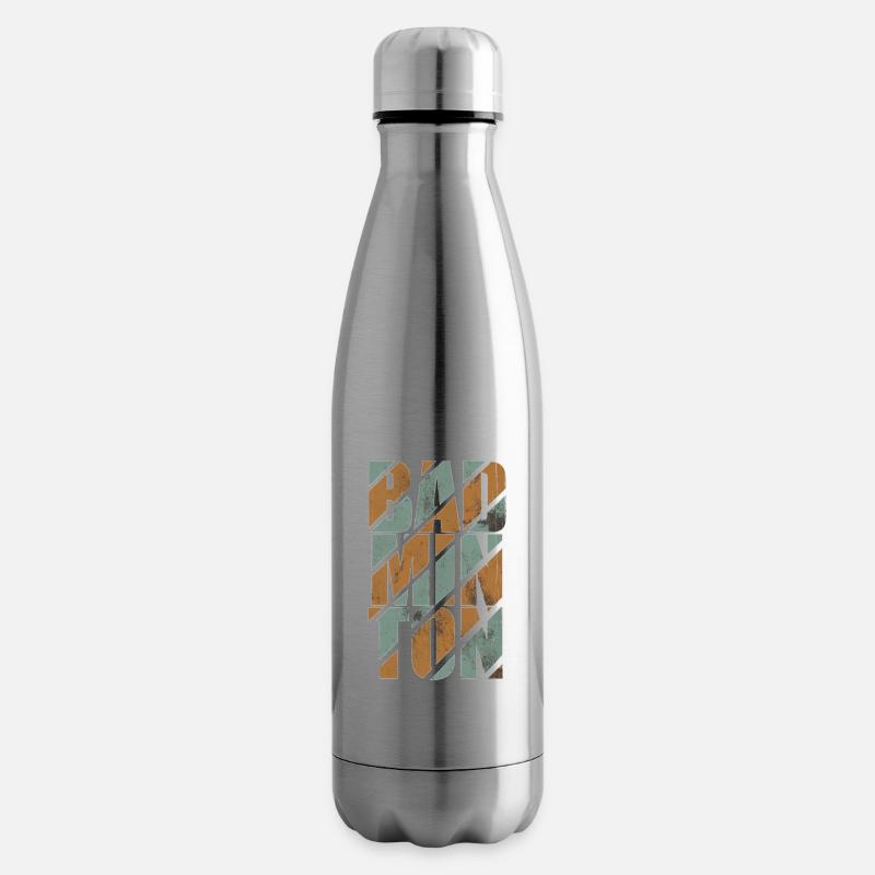 Badminton - Bouteille isotherme - argent clair