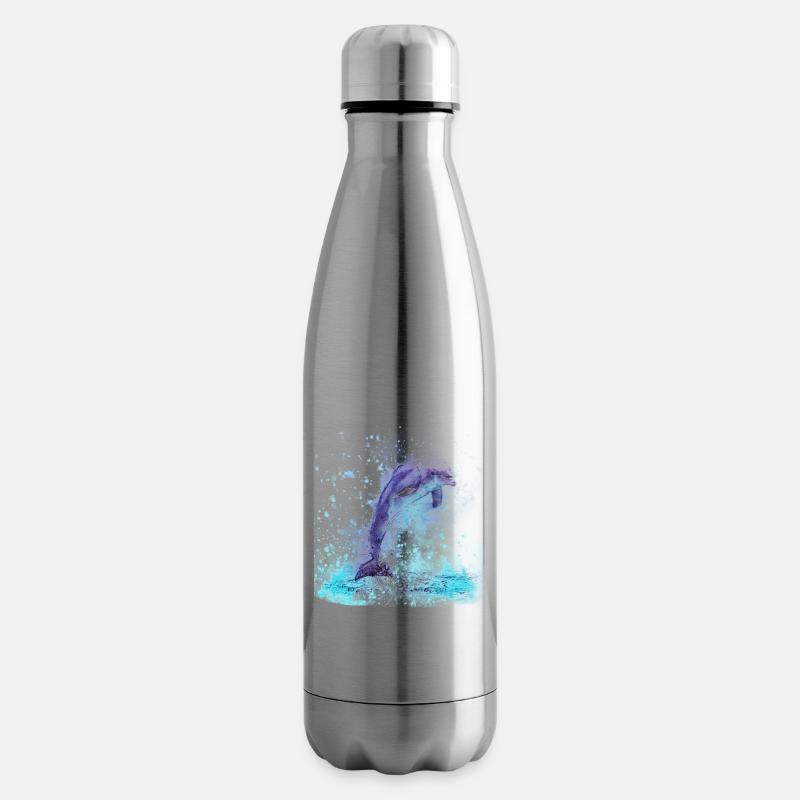 Delfin - Isolierflasche - Lightsilver
