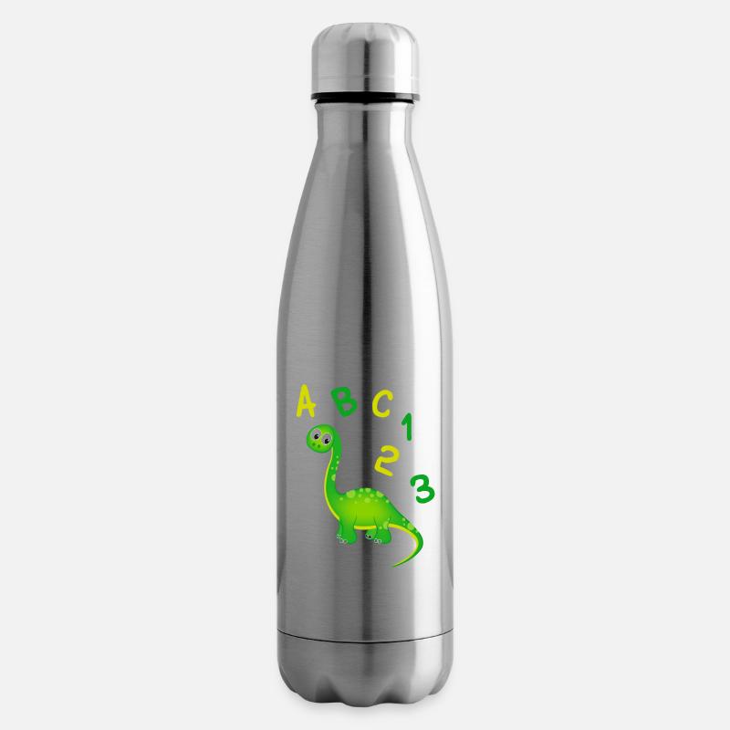 Schulanfang 1. Klasse Einschulung - Isolierflasche - Lightsilver