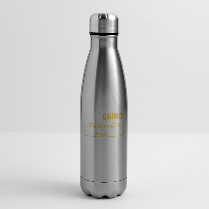 Debugging Programming Programmer Gift Insulated Water Bottle