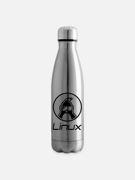linux - Isolierflasche - Lightsilver
