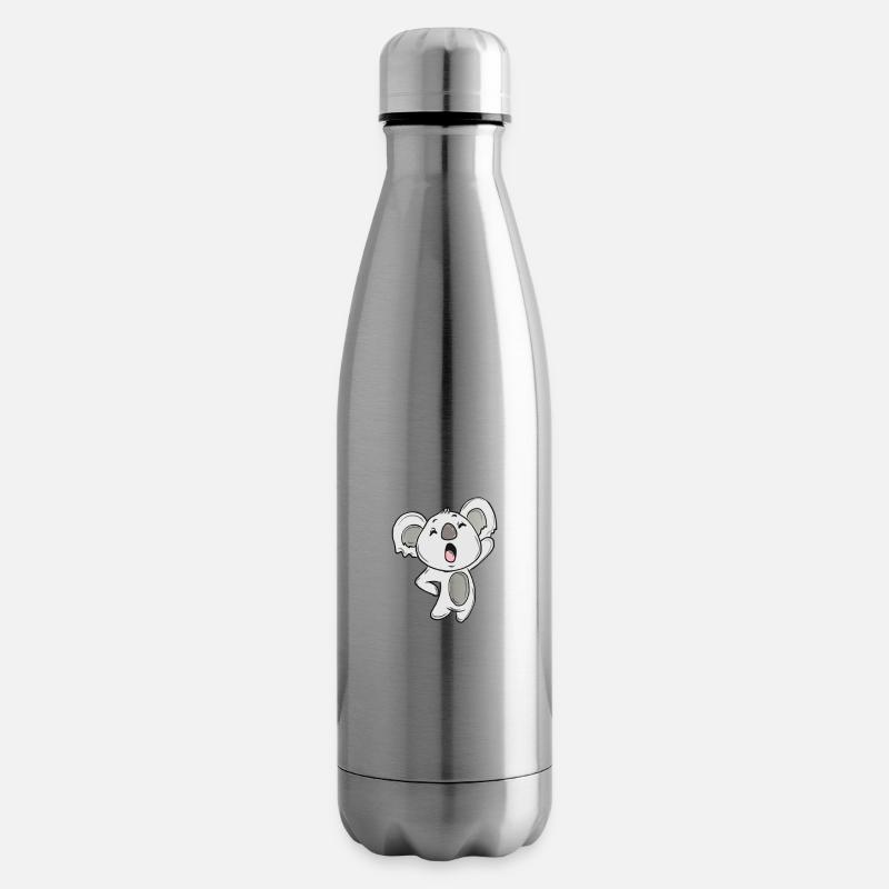 koala - Bouteille isotherme - argent clair