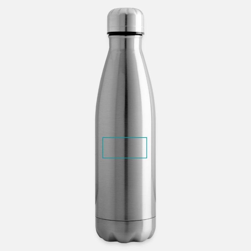 Müde - Isolierflasche - Lightsilver
