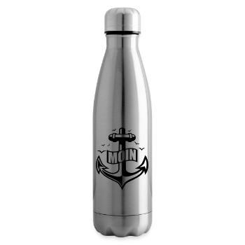 106 mouettes d'ancre MOIN - Bouteille isotherme - argent clair - Droite