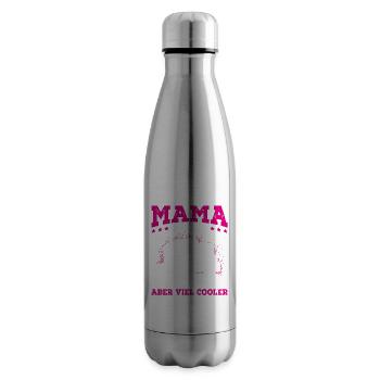 LKW Mama Trucker Babe Spruch Truckerin - Isolierflasche - Lightsilver - Rechts