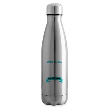 Das Herz Wird Nicht Dement für Altenfpleger - Isolierflasche - Lightsilver - Rechts