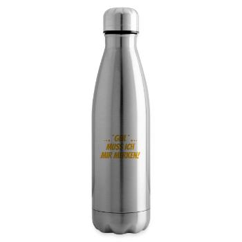 Geil muss ich mir merken - Zack vergessen - Isolierflasche - Lightsilver - Rechts