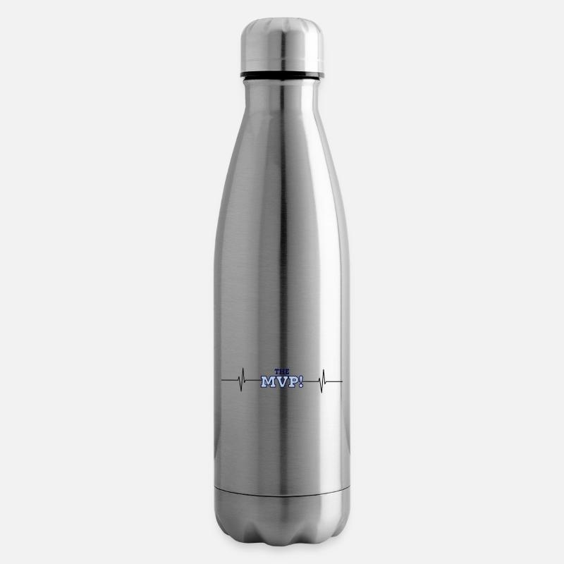 "The Most Valuable Player" Design - Isolierflasche - Lightsilver