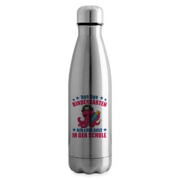 Pirat Oktopus Einschulung Schule Kinder Schultüte - Isolierflasche - Lightsilver - Rechts