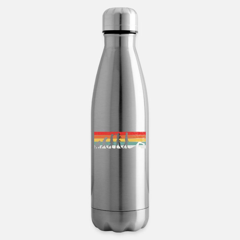 Schwimmen Schwimmer Evolution - Isolierflasche - Lightsilver