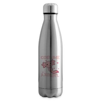 this is my human costume im really an axolotl - Isolierflasche - Lightsilver - Rechts