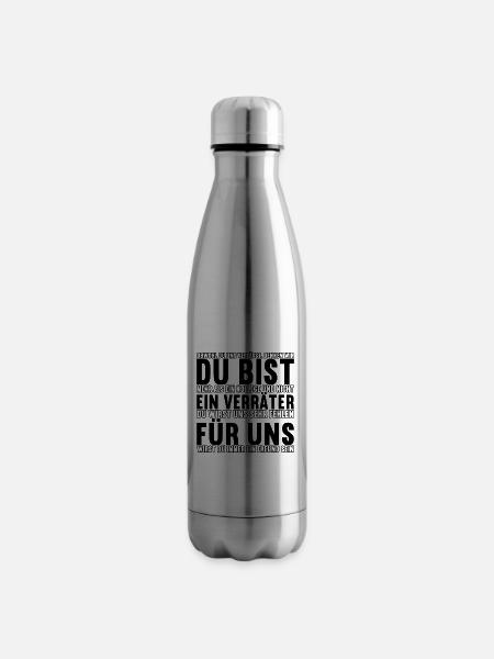 Abschiedsgeschenk Kollegen Jobwechsel - Isolierflasche - Lightsilver