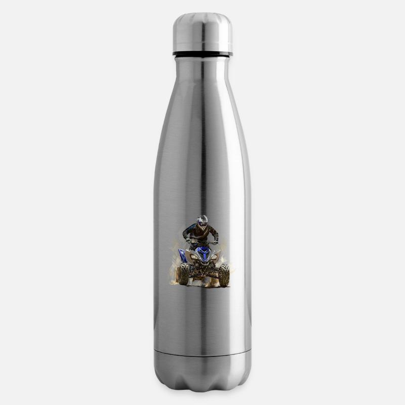quadrocycle - Bouteille isotherme - argent clair