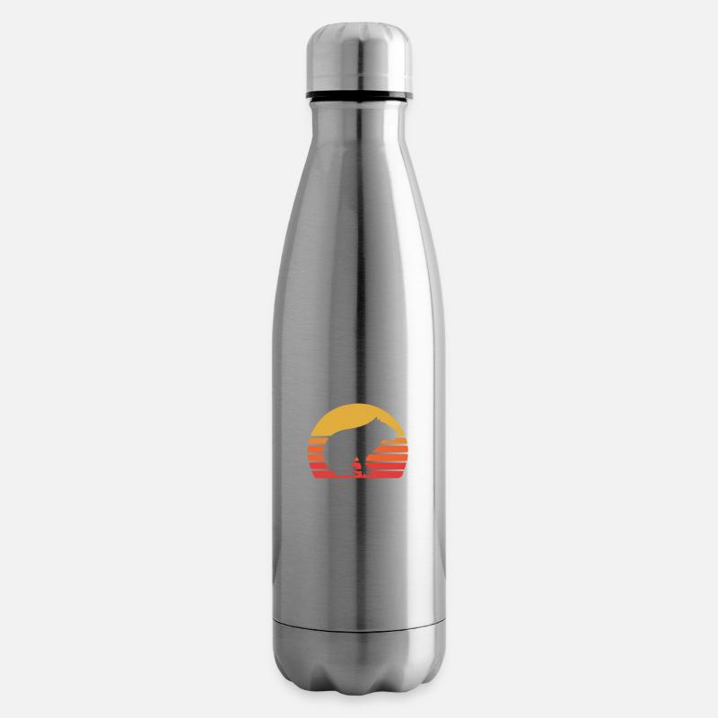 Capybara - Isolierflasche - Lightsilver
