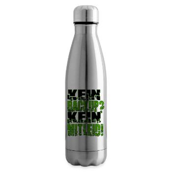 Kein Backup? Kein Mitleid! - Isolierflasche - Lightsilver - Rechts