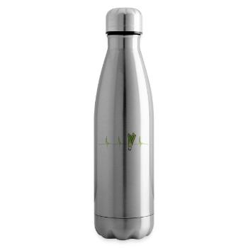 Leek Herzschalg - Insulated Water Bottle - silver - Right
