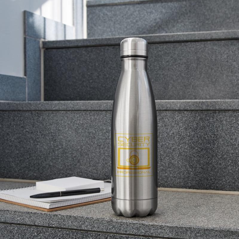 Cybersecurity Professional Hacking Hacker IT Security Insulated Water Bottle