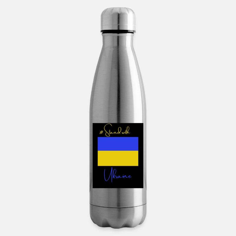 Ukraine - Isolierflasche - Lightsilver