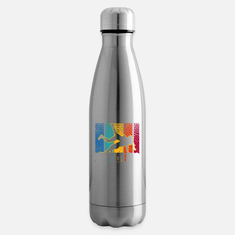 Wrestling Liebhaber Ringkampf Ringer Ringen - Isolierflasche - Lightsilver