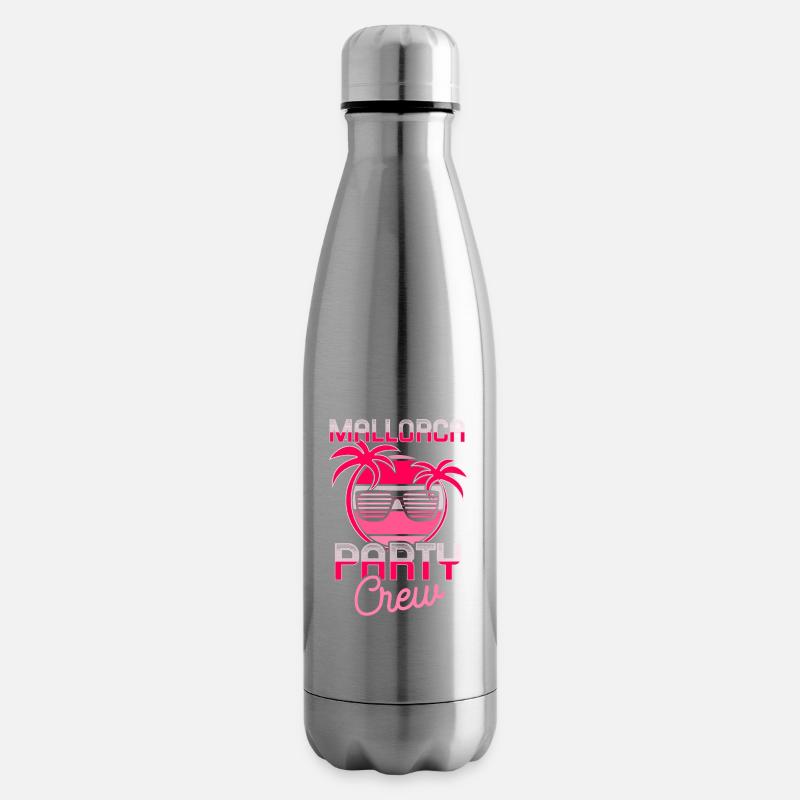 Mallorca Party Crew - Isolierflasche - Lightsilver