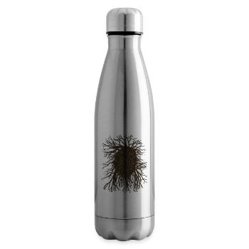 The Winter Green Man - Insulated Water Bottle - silver - Right