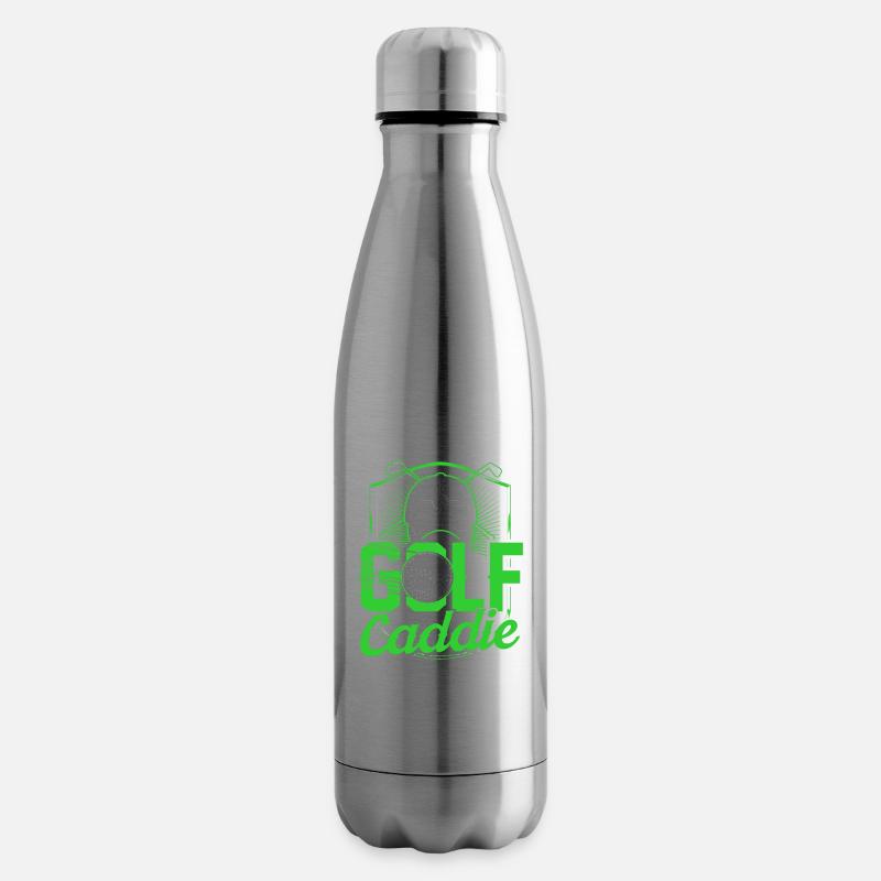 Golf Caddie Beruf Golfen Golfer - Isolierflasche - Lightsilver