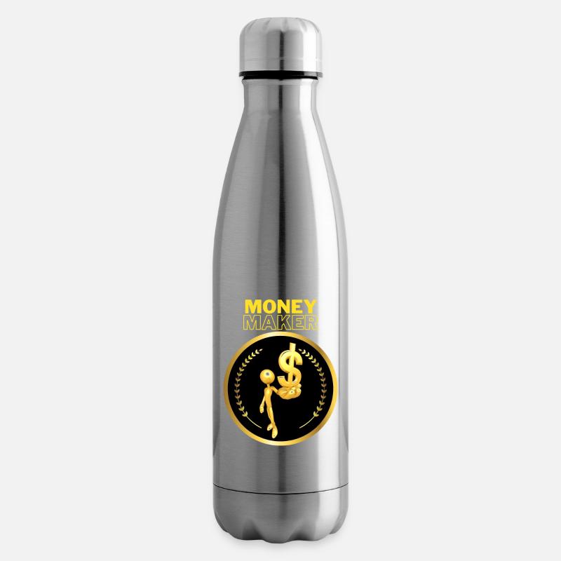 Money Maker 2 - Isolierflasche - Lightsilver