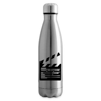 Filmklappe Directing Cinema - Insulated Water Bottle - silver - Right